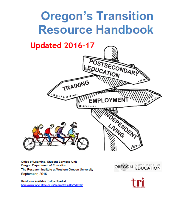  ODE Oregon's Transition Resource Handbook